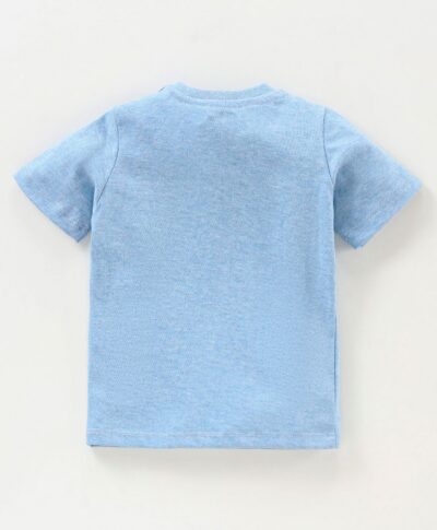 Babyhug Half Sleeves T Shirt Tom Jerry Print Blue.